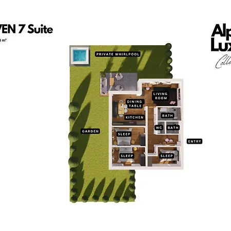 Heaven 7 Suite - Alpenluxus Collection *